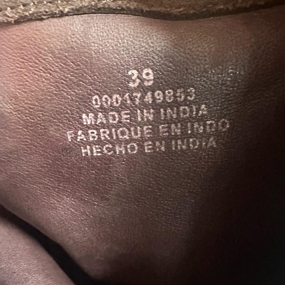 Free People Vienna Distress Suede Ankle Boot in Dark brown Women’s 39 (8.5) - Picture 4 of 13